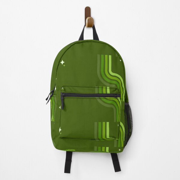 Item preview, Green Retro Waves / Green Retro Curved Lines designed and sold by X-Kito-2810-X.