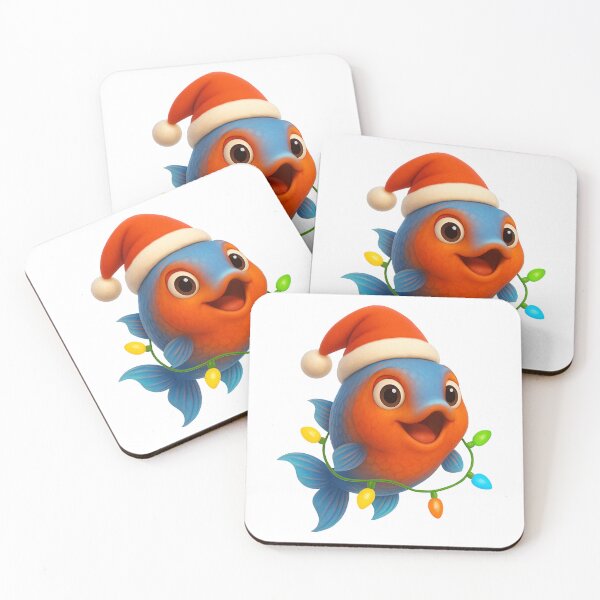 Item preview, Jolly Dwarf Gourami Christmas designed and sold by Sillytoe.