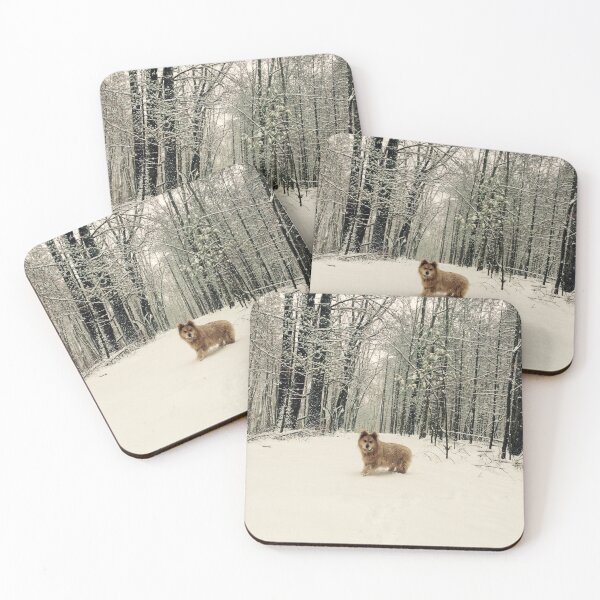 Item preview, Winter Walk with your Dog designed and sold by Duck Parrish.
