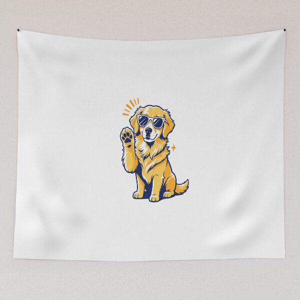 Item preview, Cool Golden Retriever Hi designed and sold by BladiWChampion.