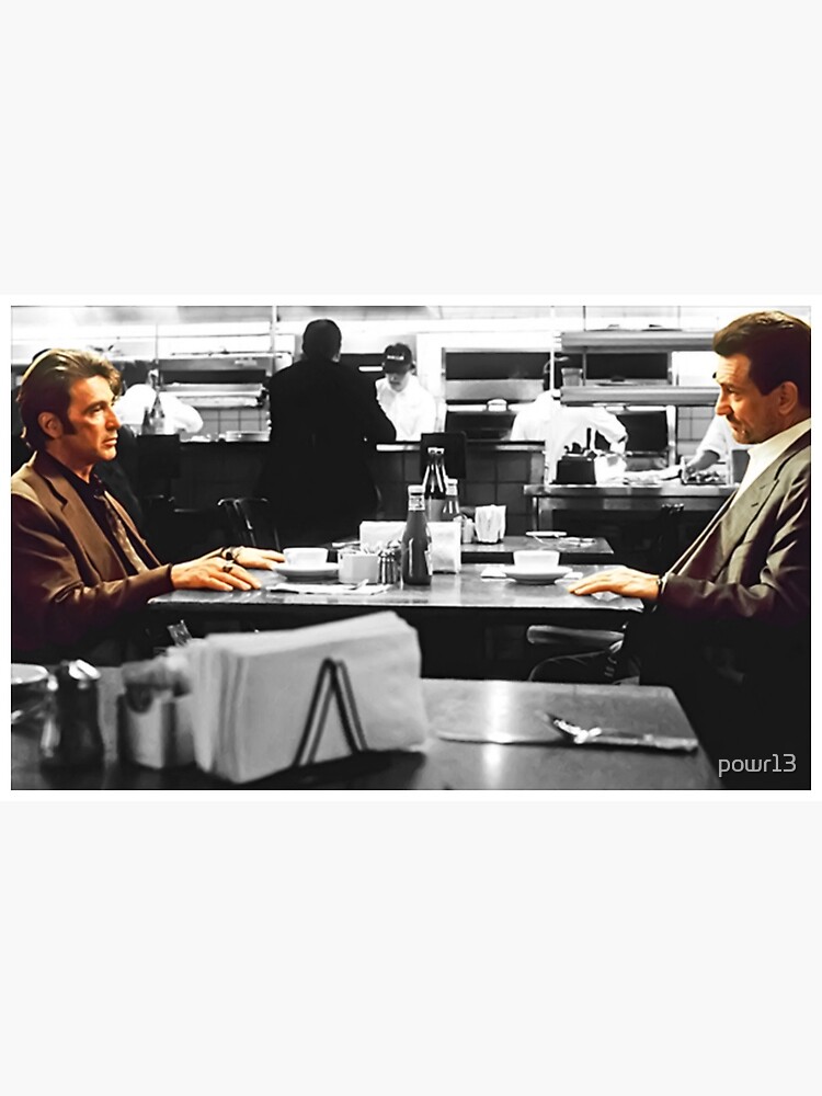 "Heat The Coffee Shop Scene" Poster for Sale by powr13 Redbubble