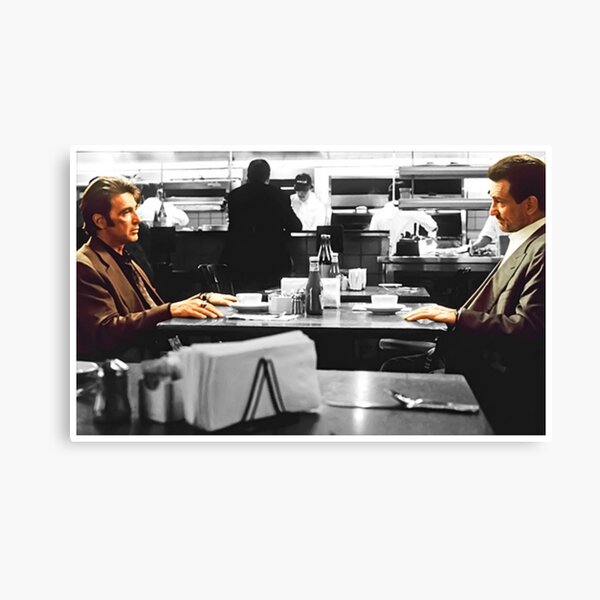 Heat : The Coffee Shop Scene Canvas Print