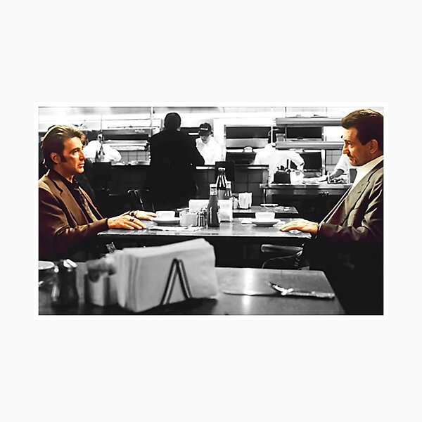 Heat : The Coffee Shop Scene Photographic Print