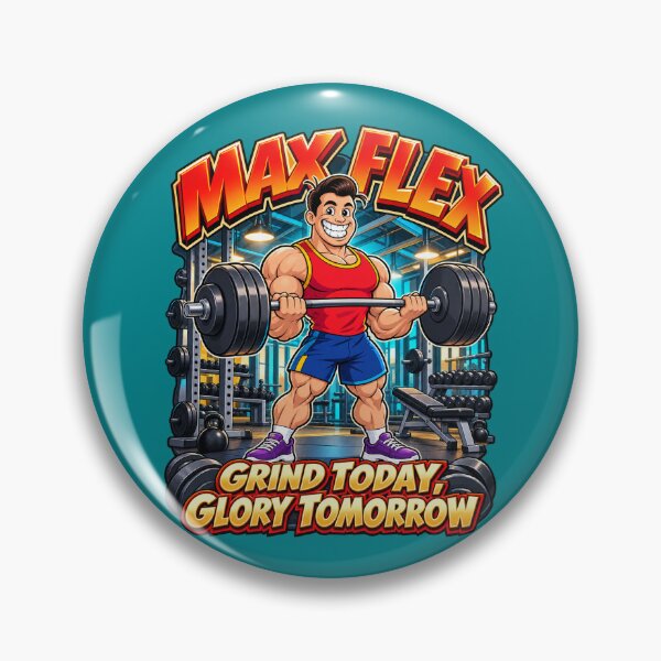 Item preview, Max Flex – Grind Today, Glory Tomorrow designed and sold by GENX-AUTISM-DAD.