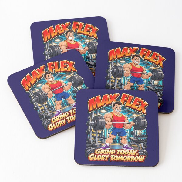 Item preview, Max Flex – Grind Today, Glory Tomorrow designed and sold by GENX-AUTISM-DAD.