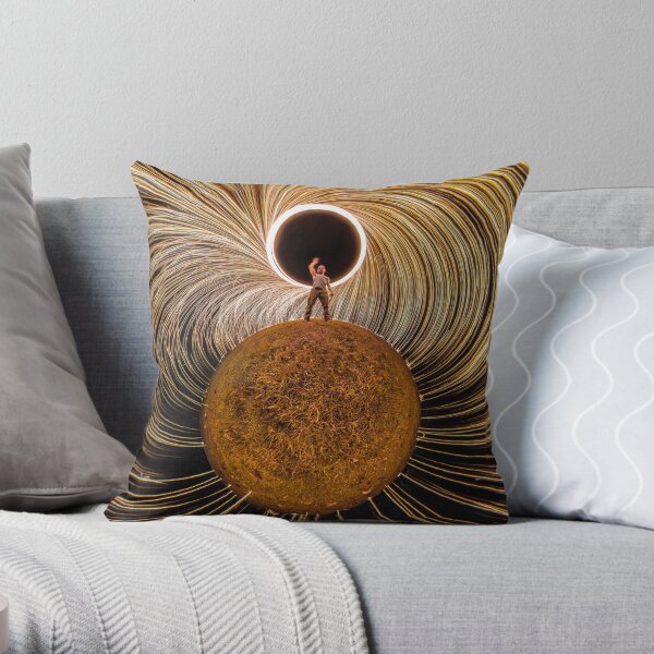 Shower of Power Throw Pillow