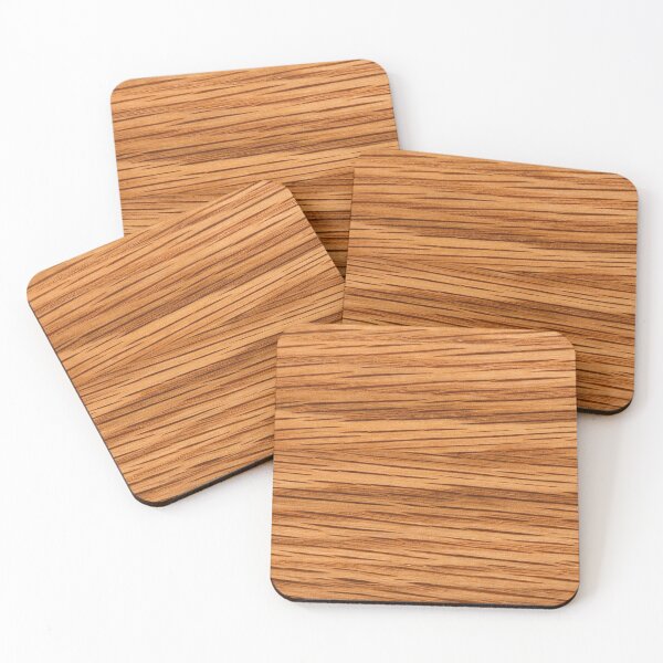 Item preview, Close-up of polished bookmatched oak wood veneer grain pattern designed and sold by homydesign.
