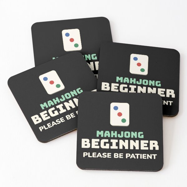 Item preview, Mahjong Beginner - Please Be Patient (Dark) designed and sold by VNDRlab.