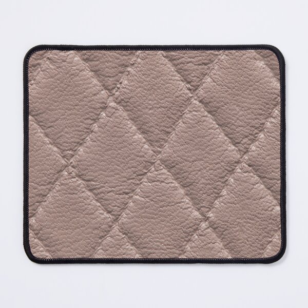 Item preview, Quilted Beige Leather Pattern Texture Background designed and sold by homydesign.