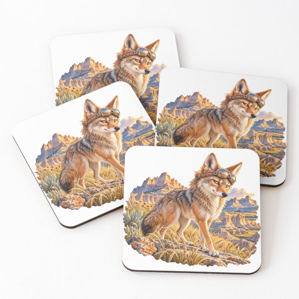 Item preview, South Dakota Coyote With Sass designed and sold by Whimspired By Paxx.