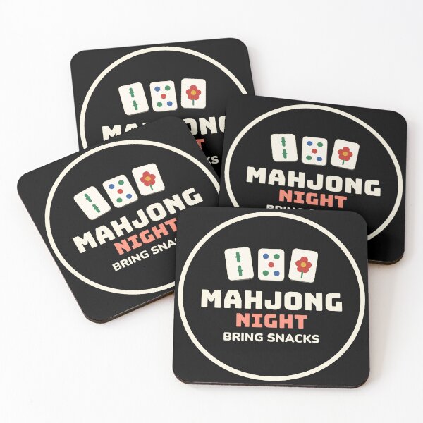 Item preview, Mahjong Night, Bring Snacks (Dark) designed and sold by VNDRlab.