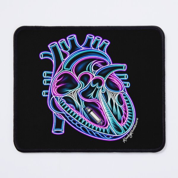 Item preview, Neon Single Leadless Pacemaker designed and sold by KookyKookaburraDesigns.