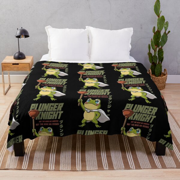 Item preview, Plunger Knight – Funny Frog Hero, The Hero We Needed designed and sold by ZenReiArt.