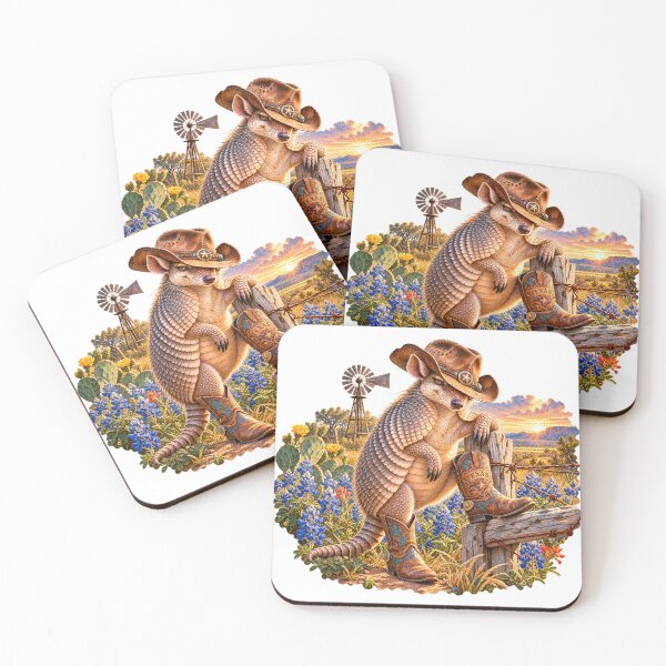 Item preview, Texas Armadillo With Sass designed and sold by Whimspired By Paxx.