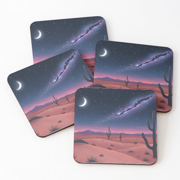 Item preview, Desert Dreams Beneath a Crescent Moon designed and sold by tambanow.