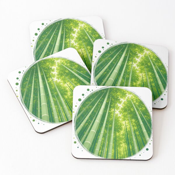 Item preview, Japanese Bamboo Forest – Sunlight Through the Green Canopy designed and sold by GeEeN.
