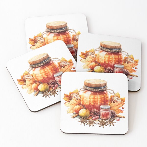 Item preview, Autumn Apples and Preserves designed and sold by CarolBeeDesigns.