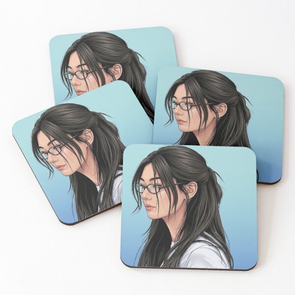 Item preview, LS Teacher Pls Actress Thai GL LGBTQ+ Cartoon Decor Comic Wall Art Print Poster Shirt Clock Blanket KDrama designed and sold by Mind Space.