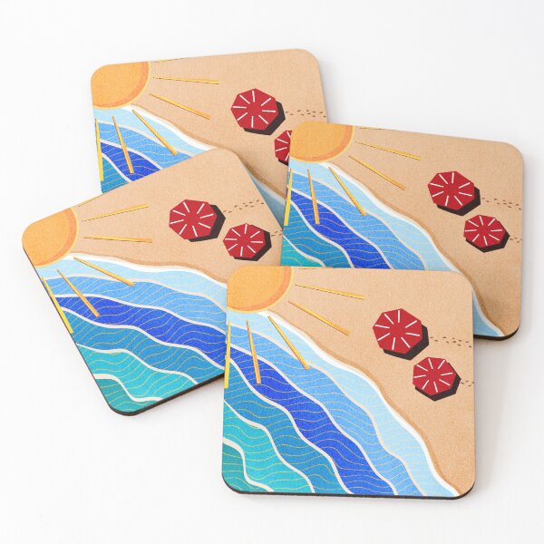 Item preview, Seaside sunny day wall art  designed and sold by Navitaloves.