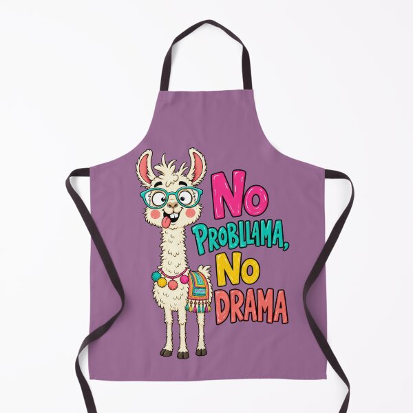 Item preview, No Probllama No Drama designed and sold by prettykaler.