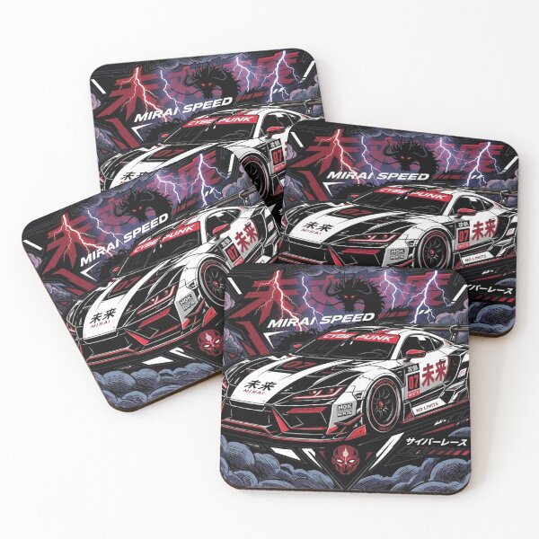 Item preview, Toyota Supra JDM Mirai Speed Cyberpunk designed and sold by MAVIRA ART.