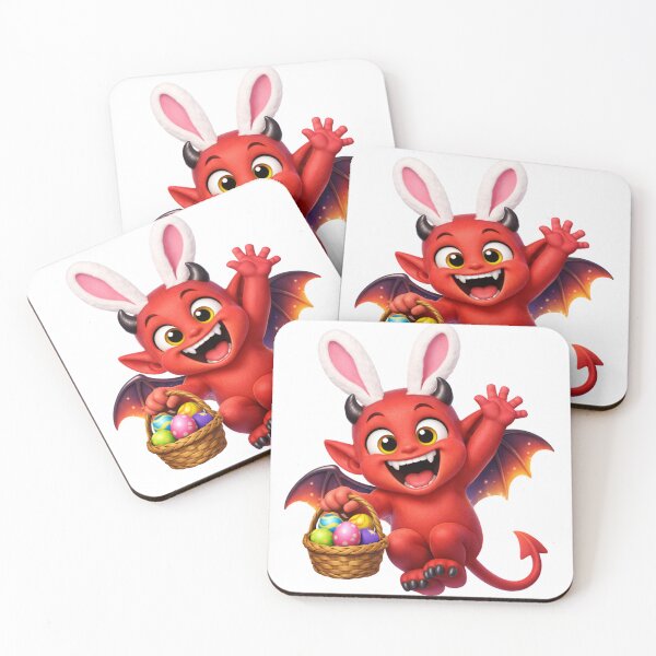Item preview, Cheeky Demon Easter designed and sold by Sillytoe.
