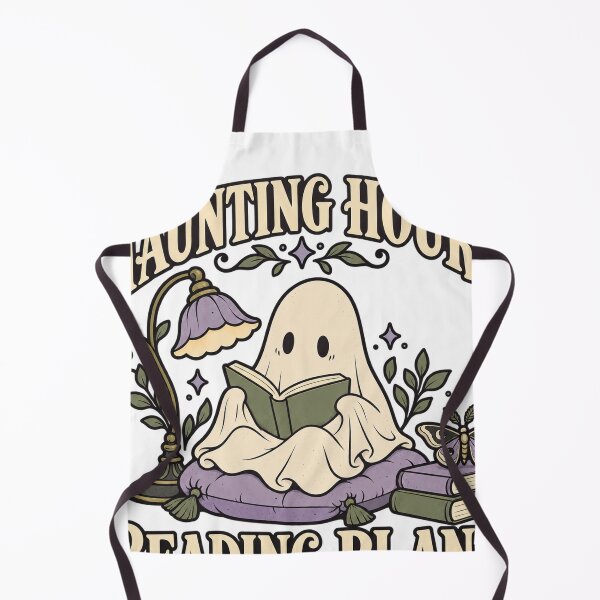 Item preview, Haunting Hours Reading Plans Bookish Ghost designed and sold by Xnuery.