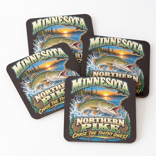 Item preview, MINNESOTA NORTHERN PIKE CHASE THE TOOTHY ONES! designed and sold by JamiesLocker.