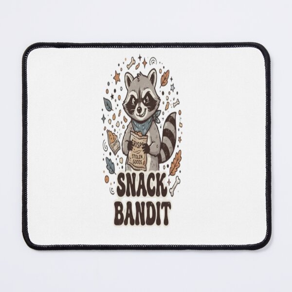 Item preview, Snack Bandit – Funny Raccoon Stealing Snacks Cute Woodland Animal Art designed and sold by EssentialsWear.