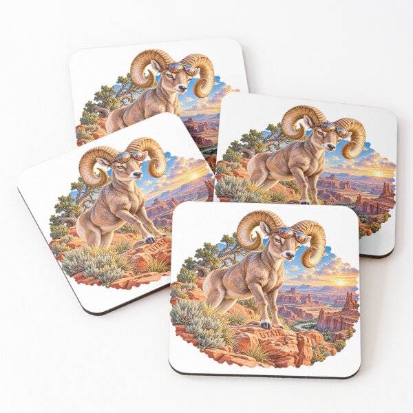Item preview, Utah Desert Bighorn Sheep With Sass designed and sold by Whimspired By Paxx.