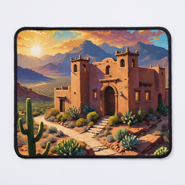 Item preview, Golden Desert Adobe Castle designed and sold by tambanow.