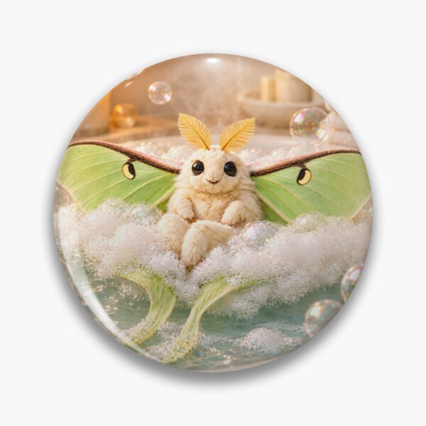 Item preview, Dreamy Luna Moth Bubble Bath designed and sold by Sillytoe.