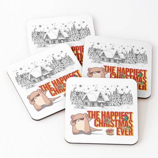 Item preview, Otter Christmas Shirt Otter Lovers Happiest Christmas Ever Holiday Gift designed and sold by E20STUDIO.