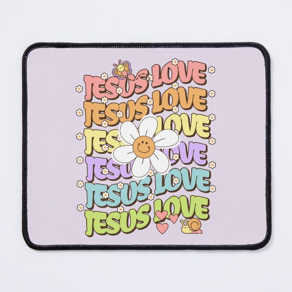 Item preview, Jesus Love Retro Christian designed and sold by Rosie's Wildflower Boutique.
