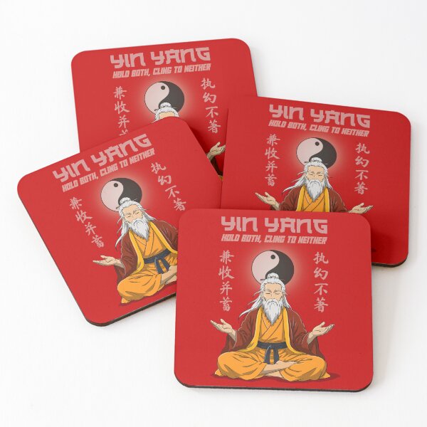 Item preview, Yin Yang Master – Hold Both, Cling to Neither Zen Meditation designed and sold by ZenReiArt.