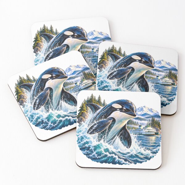 Item preview, Washington Orca With Sass designed and sold by Whimspired By Paxx.