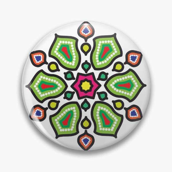 Item preview, Islamic Geometric Floral Art Colorful-D4 designed and sold by GrafecShop.