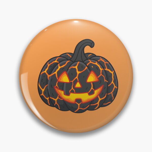 Item preview, Lava Jack O Lantern Glowing Cracks Halloween Pumpkin designed and sold by zan-mf.