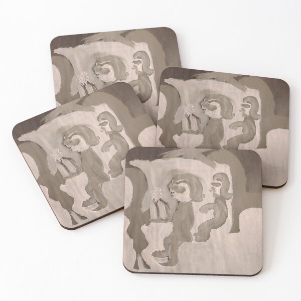 Item preview, Gray Figures!  Abstract Original Painting designed and sold by Icandy4ourever.