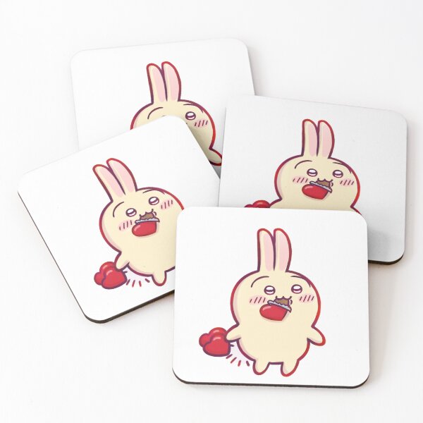 Item preview, Usagi eating Valentines chocolates. designed and sold by Liokora.