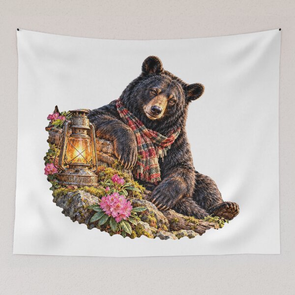 Item preview, West Virginia Black Bear With Sass designed and sold by Whimspired By Paxx.