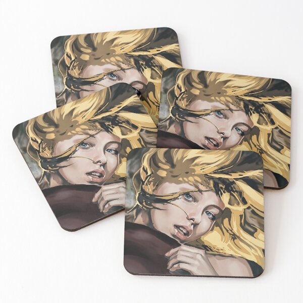 Item preview, Girl Behind The Hat Portrait designed and sold by artisfun333.