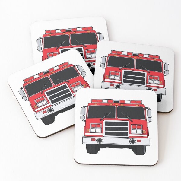 Item preview, Red Fire Truck - Firefighter Fire Engine Lover designed and sold by Marshallamoakohene.
