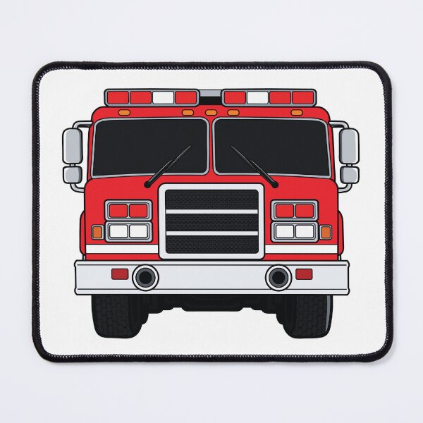 Item preview, Red Fire Truck - Firefighter Fire Engine Lover designed and sold by Marshallamoakohene.