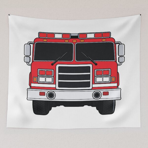 Item preview, Red Fire Truck - Firefighter Fire Engine Lover designed and sold by Marshallamoakohene.