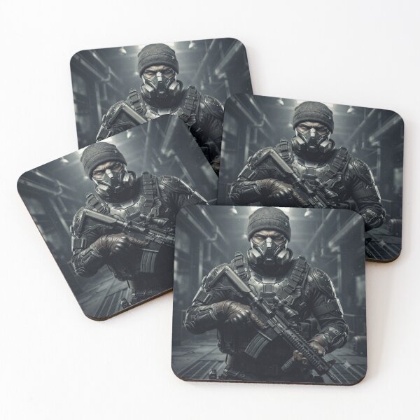 Item preview, Dark Sentinel Tactical Agent - Original Character Concept Art designed and sold by SAMORA ORIGINALS.