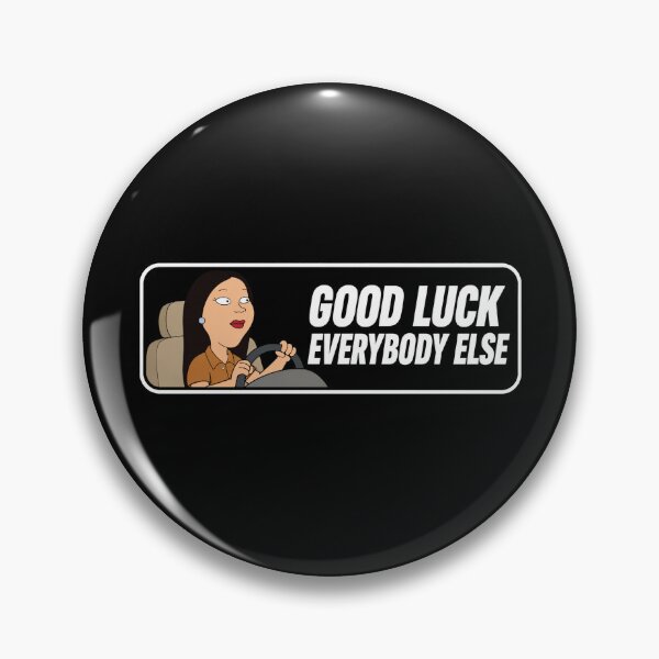 Item preview, Good Luck Everybody Else Funny Bumper designed and sold by SULALA-cats.