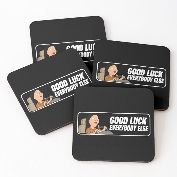 Item preview, Good Luck Everybody Else Funny Bumper designed and sold by SULALA-cats.