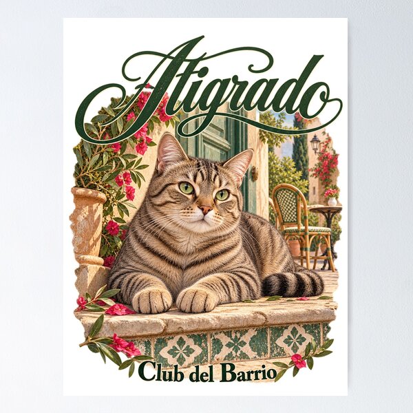 Item preview, Atigrado — Club del Barrio designed and sold by Idealforme.