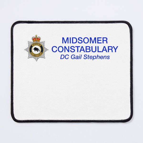 Item preview, Midsomer DS Gail Stephens (on White) designed and sold by PawsitiveMum3.